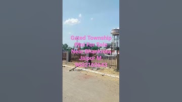Gated Township Plot For Sale Near Bhankrota Jaipur #shorts #viral #trending #viralvideo #viralshorts
