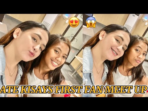 ATE KISAYS FIRST FAN MEET UP | Vlog 23 | Kisay Vlog