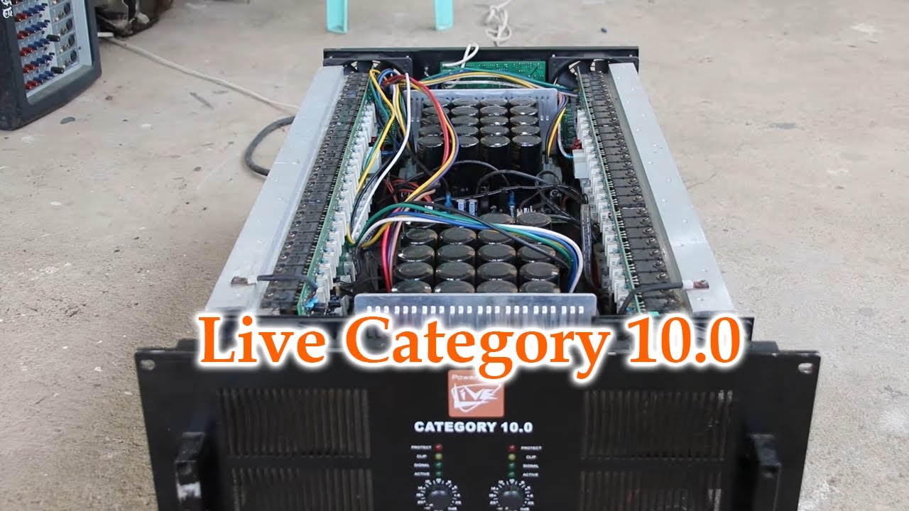 Ito Ang Laman Ng LIVE Category 10 Power Amplifier [Actual Testing Tutorial And Review]