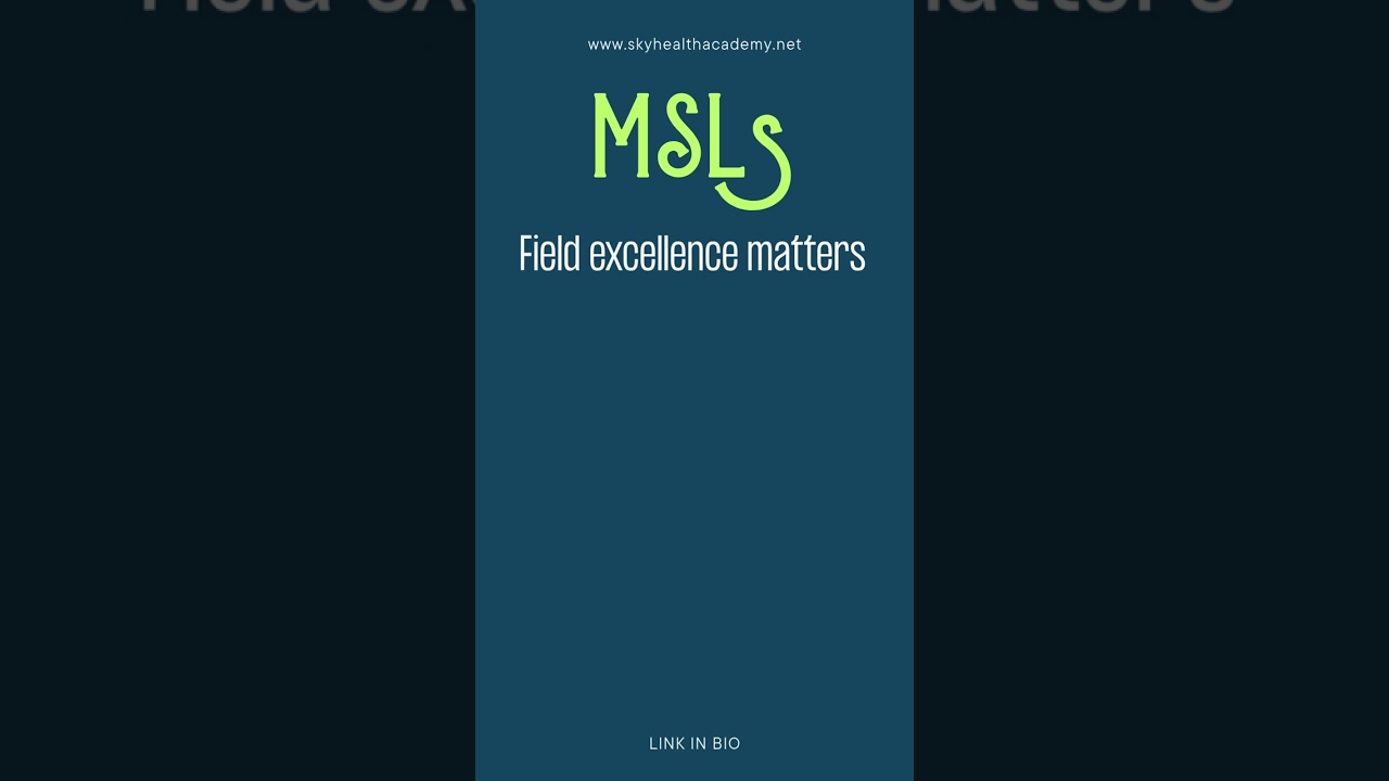 The Medical Science Liaison Playlist - SkyHealth Academy