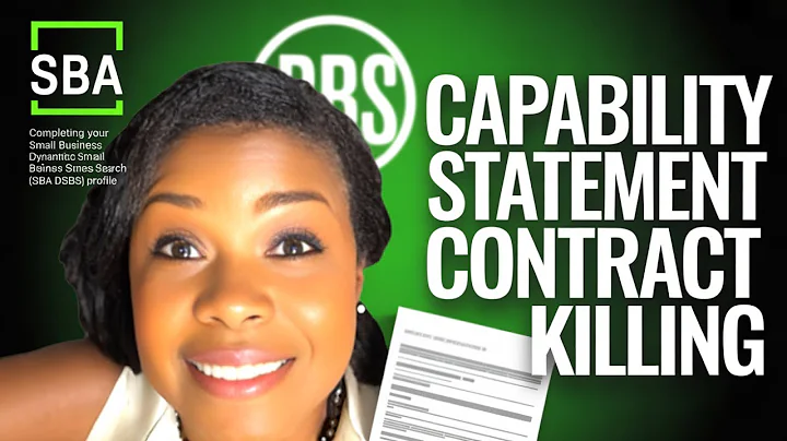 How Your Capability Statement is Killing Your Contracts in 2025 and How to Fix It Fast”