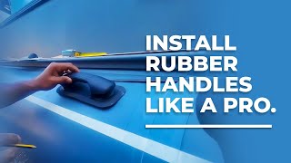STOP! Watch This before installing Rubber Handles on Hypalon tube.