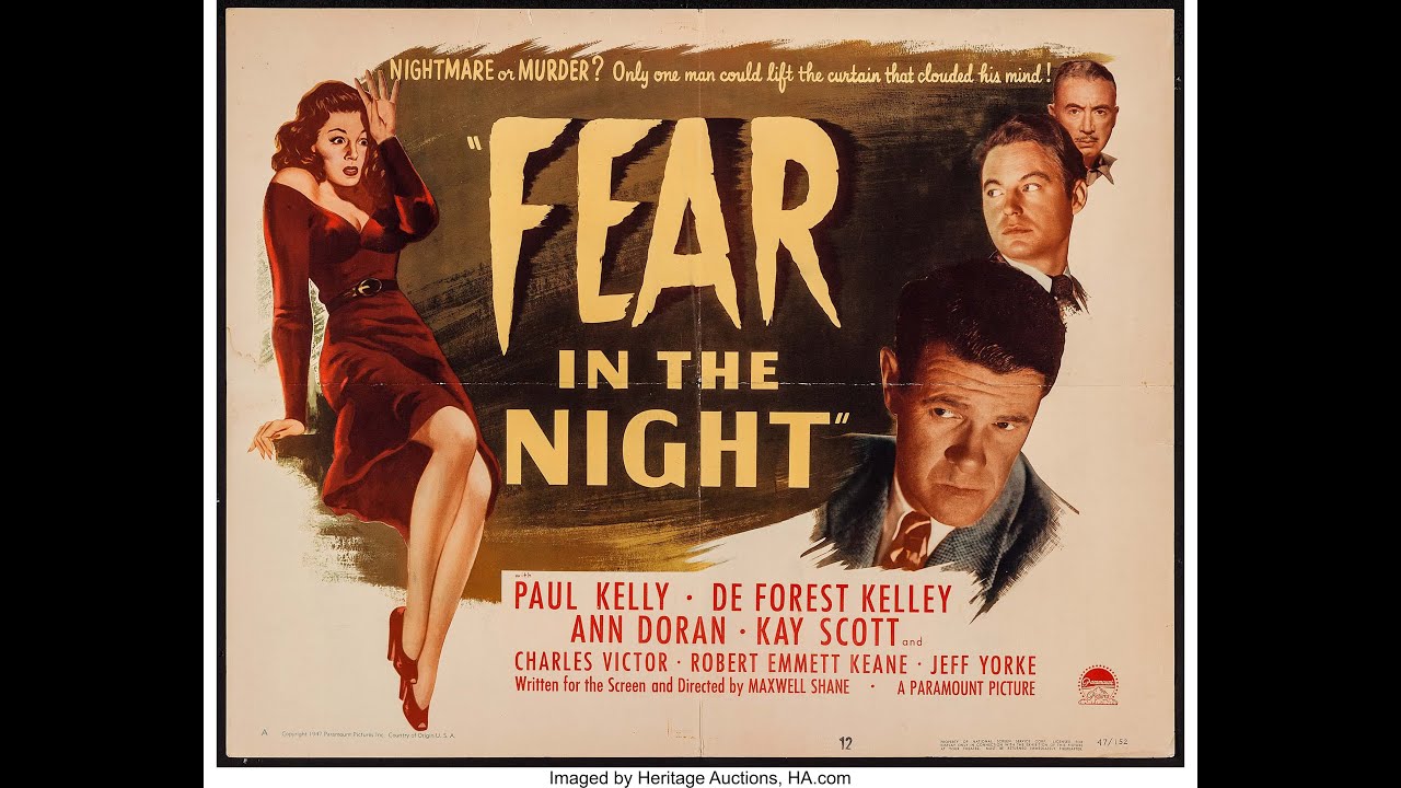 Fear In The Night (1946) Film Noir / 720p Upscale - YouTube