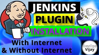 Jenkins Plugins installation | EP 04 | Jenkins Tutorial | Methods (with & without internet) screenshot 5