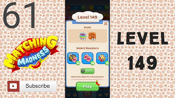 Matching Madness: Match 3 Puzzle games. Level 149 #tinytacticsgames