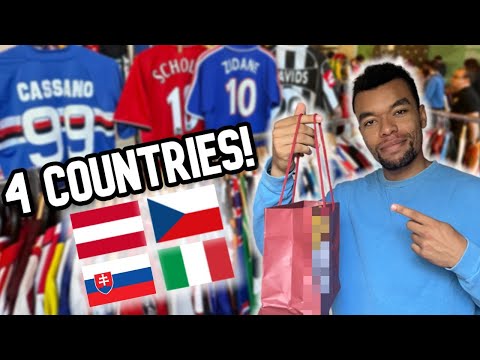 Football Shirt Hunting In 4 Different Countries!