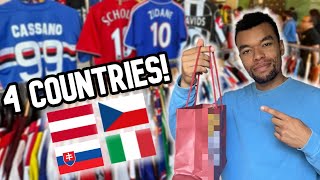 Football Shirt Hunting in 4 DIFFERENT Countries!