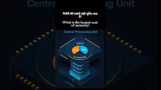 What is the largest unit of memory? #computer