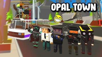 Simple Sandbox 2 - Opal Town V2 Map