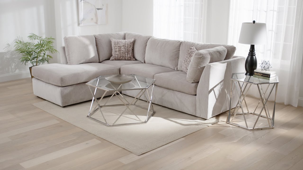 PRODUCT SPOTLIGHT URBAN 2PC. SLEEPER SECTIONAL WG&R Furniture YouTube