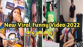 New Viral Funny Video 2022 -Comedy