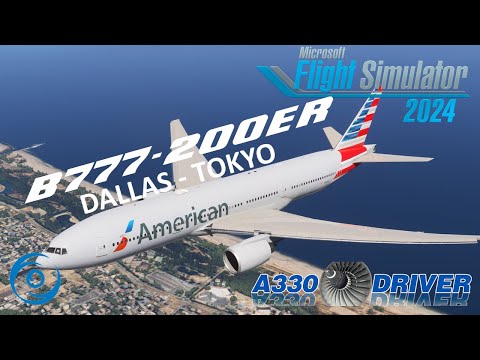 American Airlines 777 | Dallas Ft. Worth - Tokyo | Real Airline