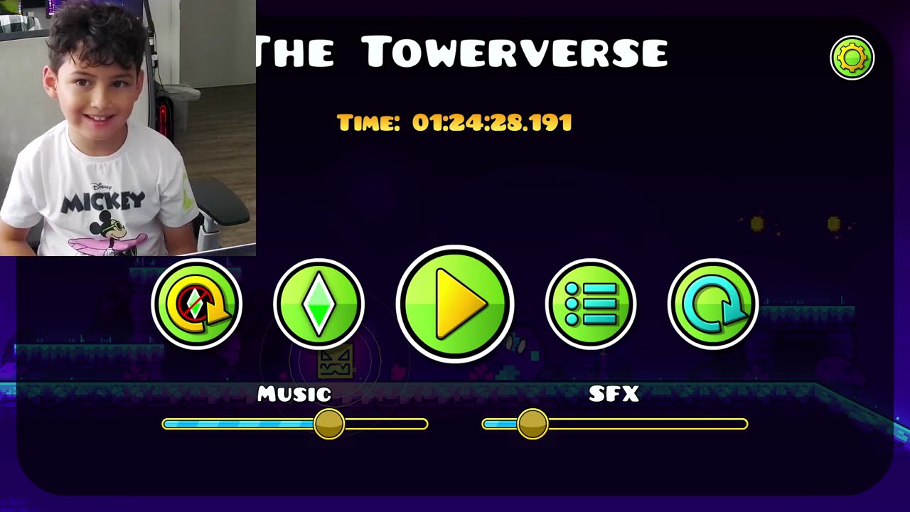 I Played TowerVerse Geometry Dash Part 4