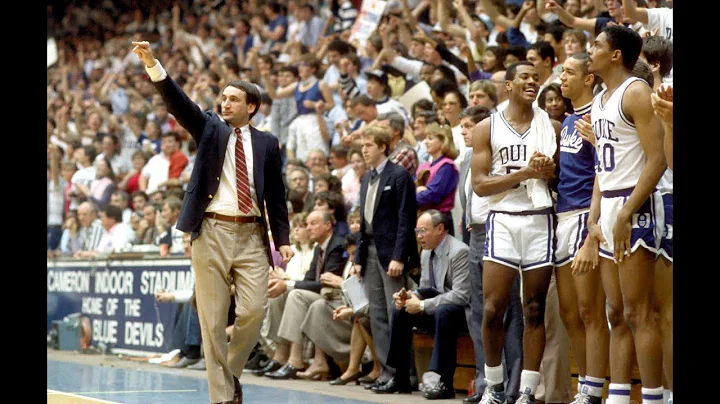1986 #3 North Carolina at #1 Duke 1 of 1
