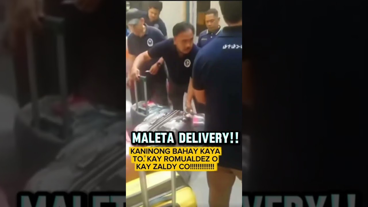 Bistad0! Maleta DELIVERY! Pald0, sobrang dami niyan. Nagmadali pa mga BUWAYA, karm@ dn kayo. Senado