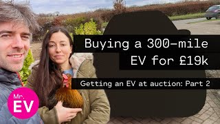 How we got a 300mile range used EV at auction for £19k