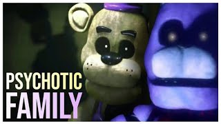 Fnaf - Psychotic Family Afton Family And Psychotic Bunny Mashup