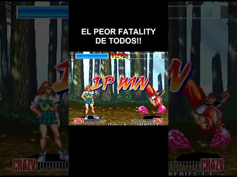 ESTE ES EL PEOR FATALITY DE TODOS!! JAJAJA QUE MORTAL KOMBAT NI QUE NADA!!