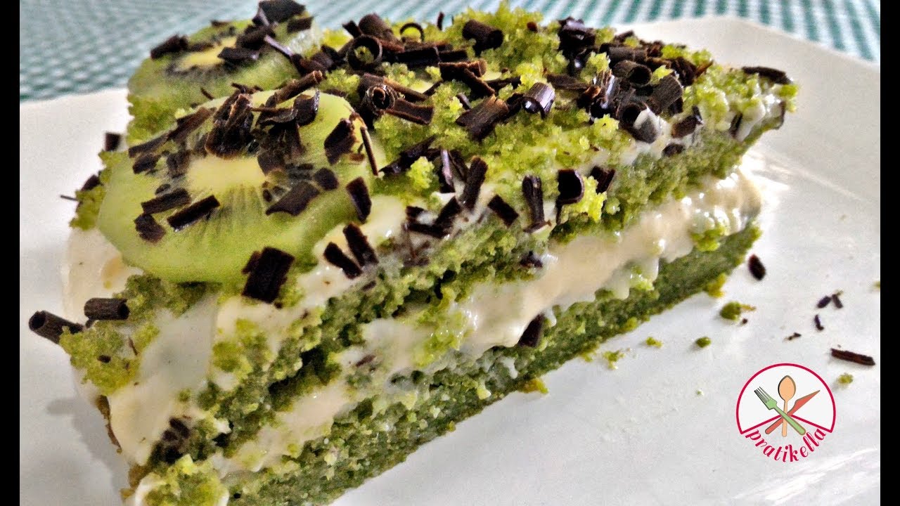 ISPANAKLI YAŞ PASTAKİVİLİ ÇİKOLATALI KREMALI YAŞ PASTA YouTube