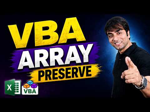 Excel VBA Array ReDim Preserve