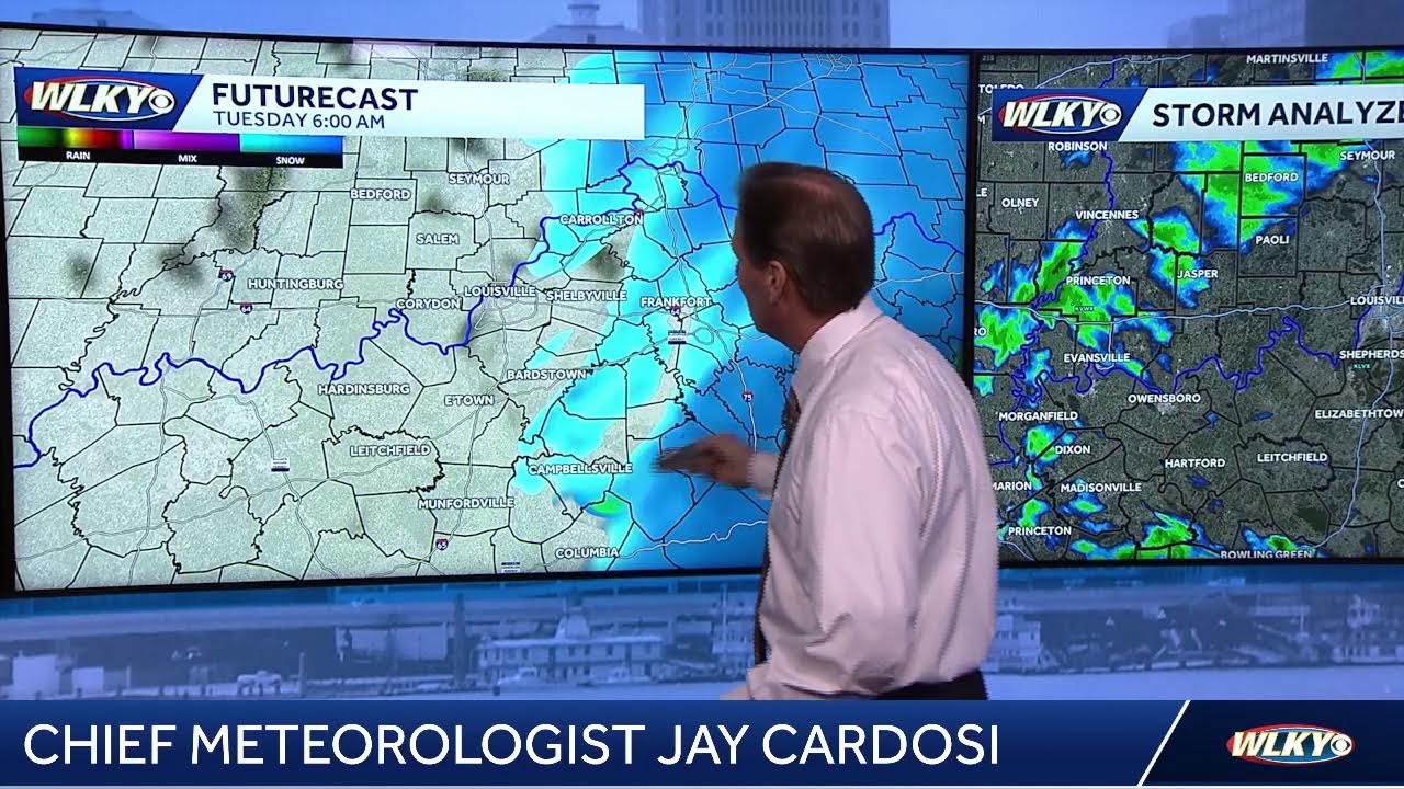 LIVE WEATHER | Jay Cardosi, Dec. 1 - Winter weather advisory update