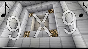 Tutorial: Noteblock 9x9 Double Vault Door [Java 1.13+] [needs 1.16 Fix]