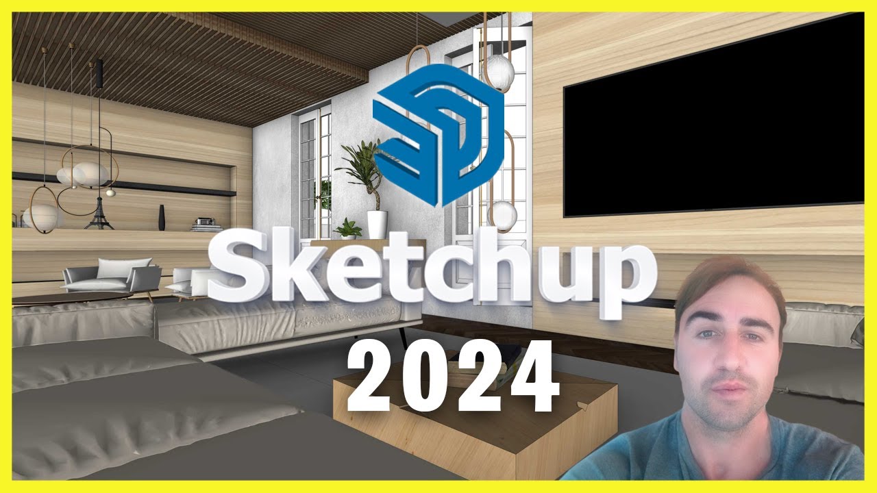 Sketchup 2024. New graphic engine + ambient occlusion | Sketchup course ...