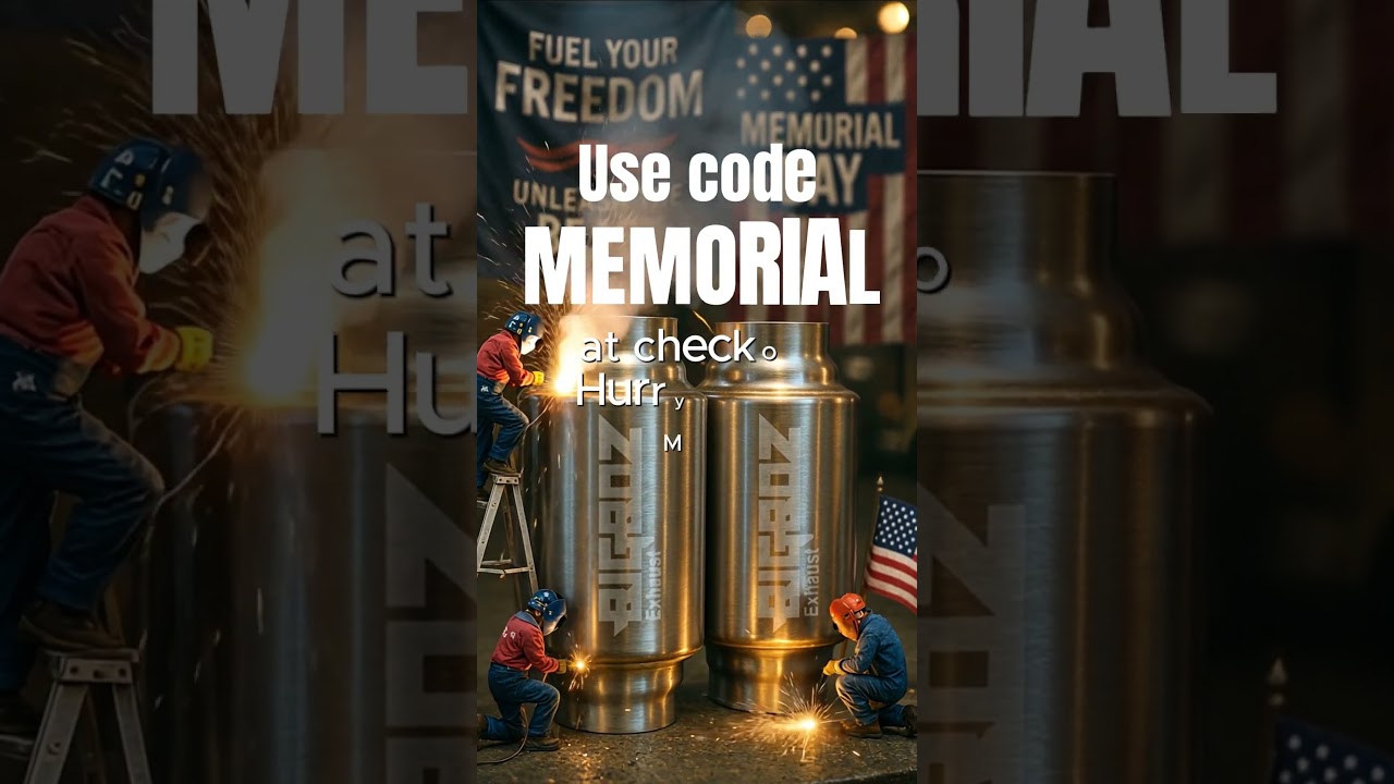 🛠️ MEMORIAL DAY SALE — BUILT TO HONOR, BUILT TO ROAR 🛠️