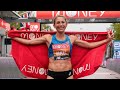 Sara Hall’s Incredible 2020 London Marathon Performance Highlights!