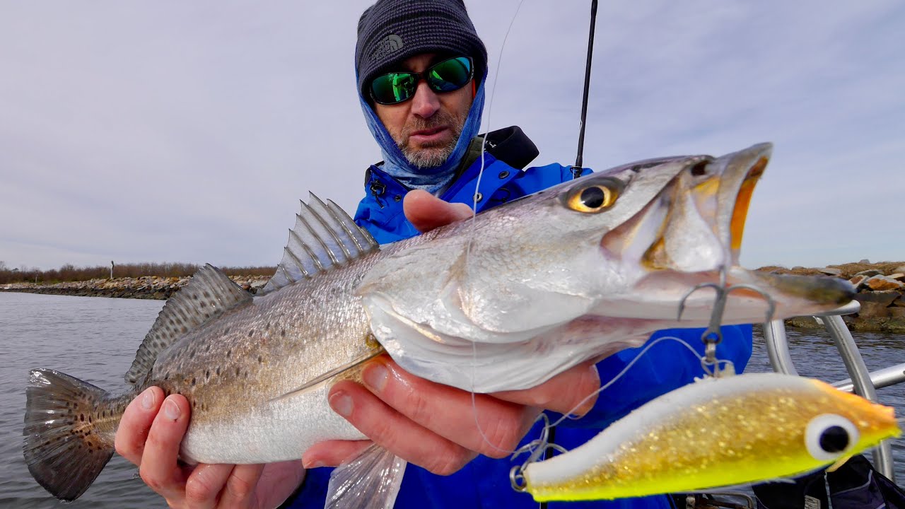 Jerkbaits, How to use them for Hot Speckled Trout Action 