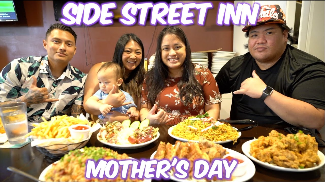 SIDE STREET INN KAPAHULU FOR MOTHER’S DAY! ONO LOCAL FOOD! HONOLULU