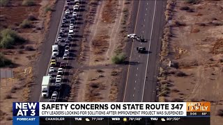 Officials address State Route 347 safety concerns