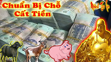 THẦN TÀI CHO LỘC.  3 Con  Giáp Đễ Phát Tài Nhà Rộng  Xe Sang
