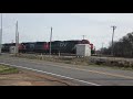 Canadian National 5462, 5400 &amp; Wisconsin Central 3018 Freight Train