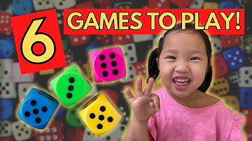 6 Dice Games for Kids: ADDITION & MULTIPLICATION | Gameschooling Maths
