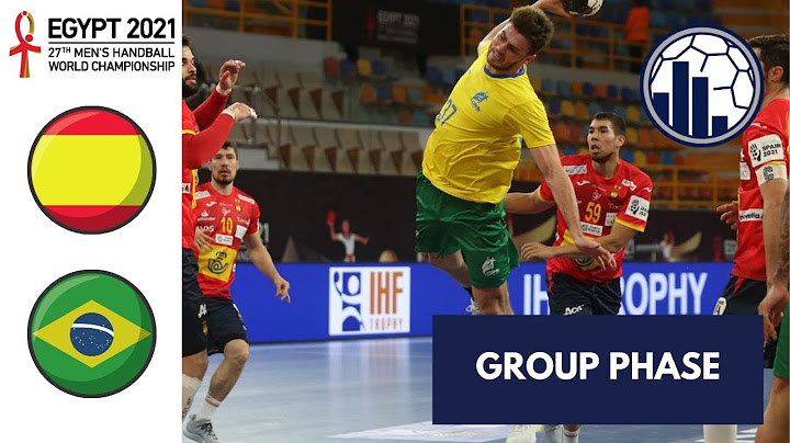 Espanha vs Brasil | Group phase | Men's World Championship Egypt 2021