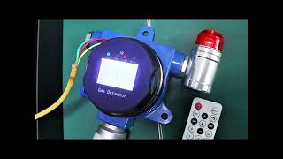 How to wire and test a fixed gas detector?