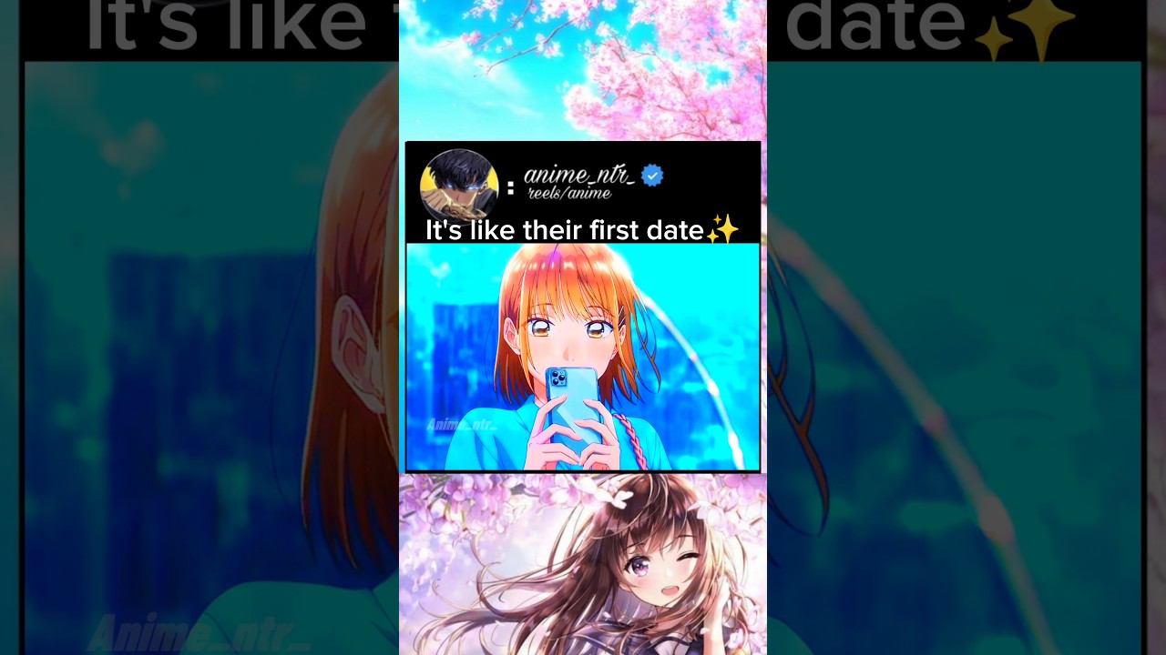 it's like their first date 