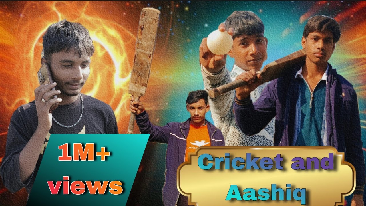 Cricket and Aashiq || (CRT) || Comedy Real Team || Comedy Group || Aakash Kartik Ritik vinit ||