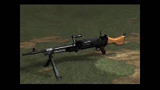 Canadian Forces - C6 GPMG: Mechanism 2, Fully Forward