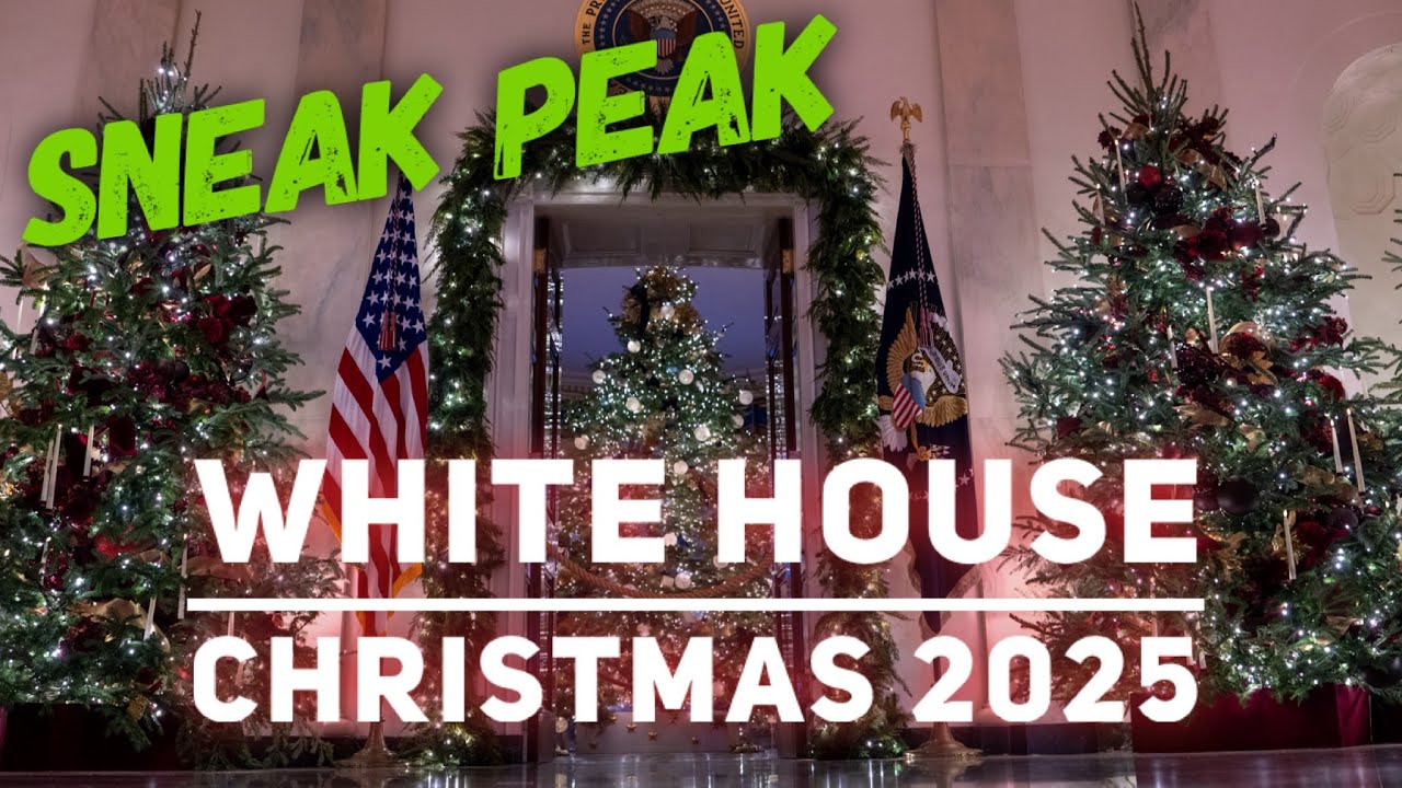 Предварительный обзор рождественских украшений Белого дома в 2025 году