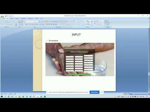 DETECTING PARKINSON’S DISEASE USING  PYTHON MACHINE LEARNING Project ID 2018CSEPID62