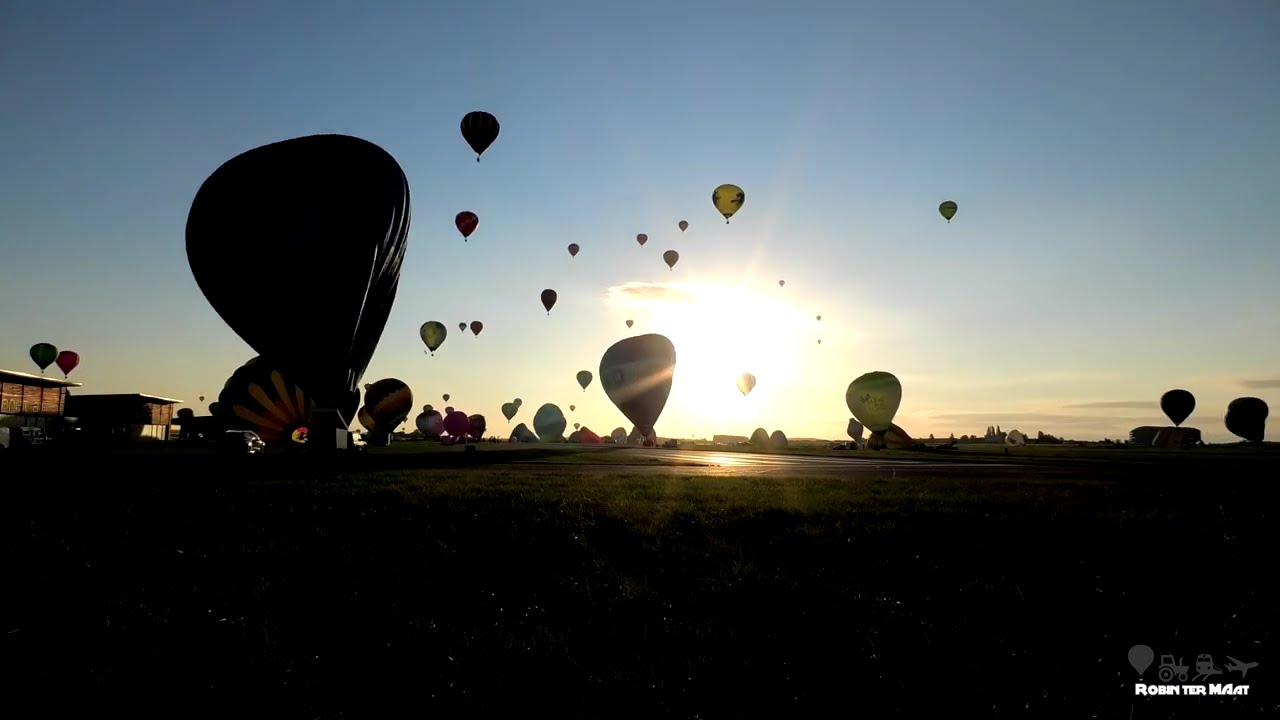Sunny Day Timelapse of Grand Est Mondial Air Ballons GEMAB21