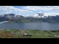 Surprise flyby at our slope soaring site at Bud in Norway!