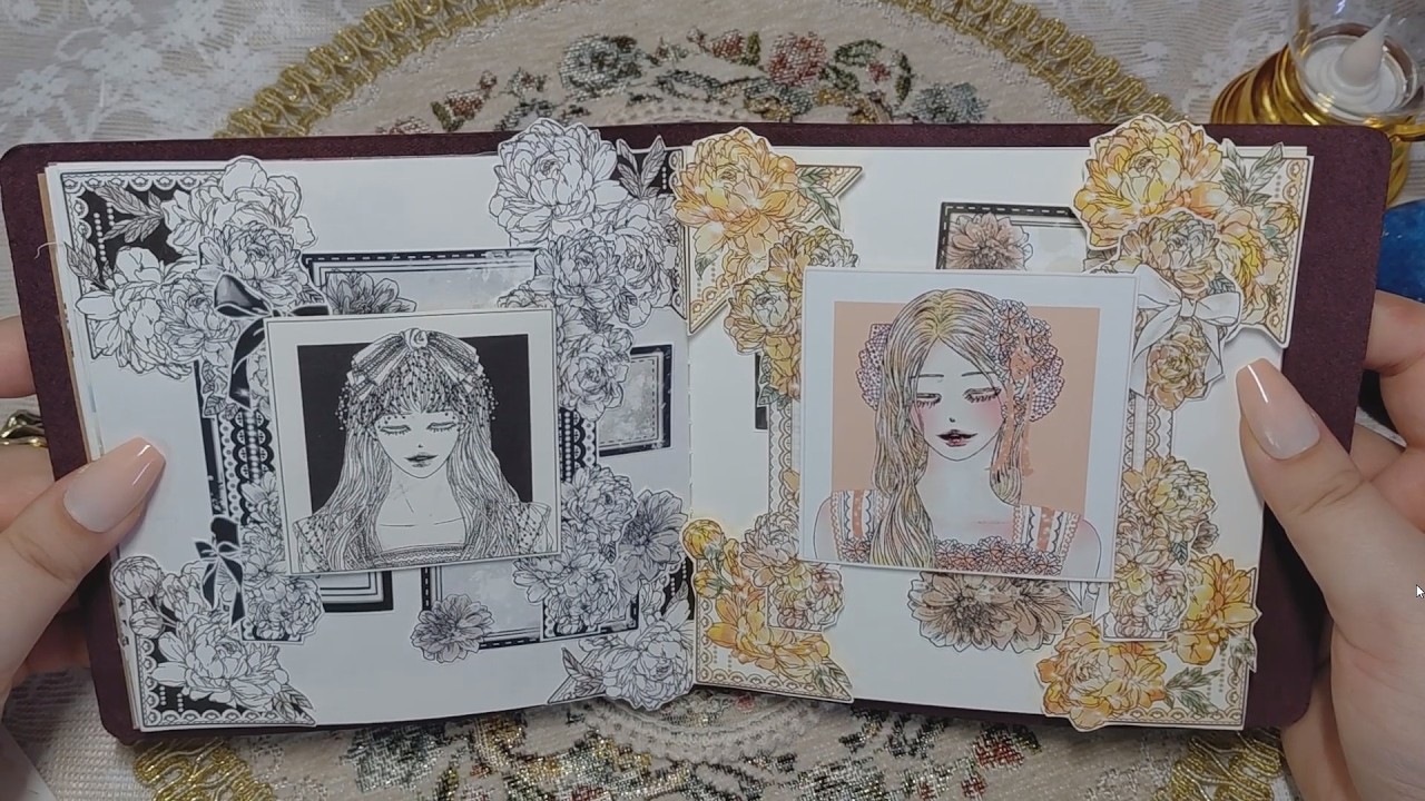 ⚫&🟡 상큼하게 나몽꾸 감성다꾸 #journaling #scrapbooking