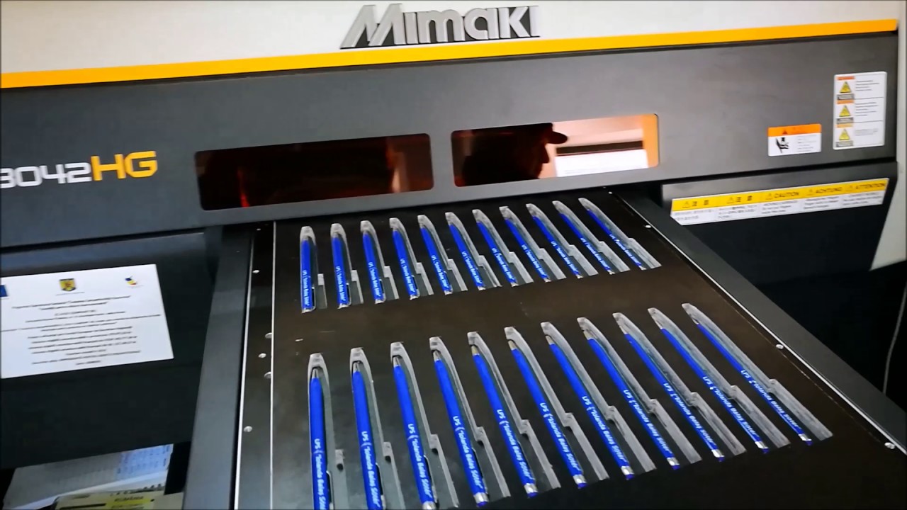 Mimaki UJF 3042 FX - YouTube