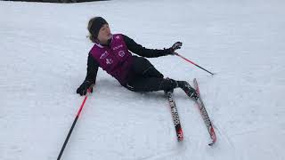 03 Tomber et se relever - initiation au ski de fond