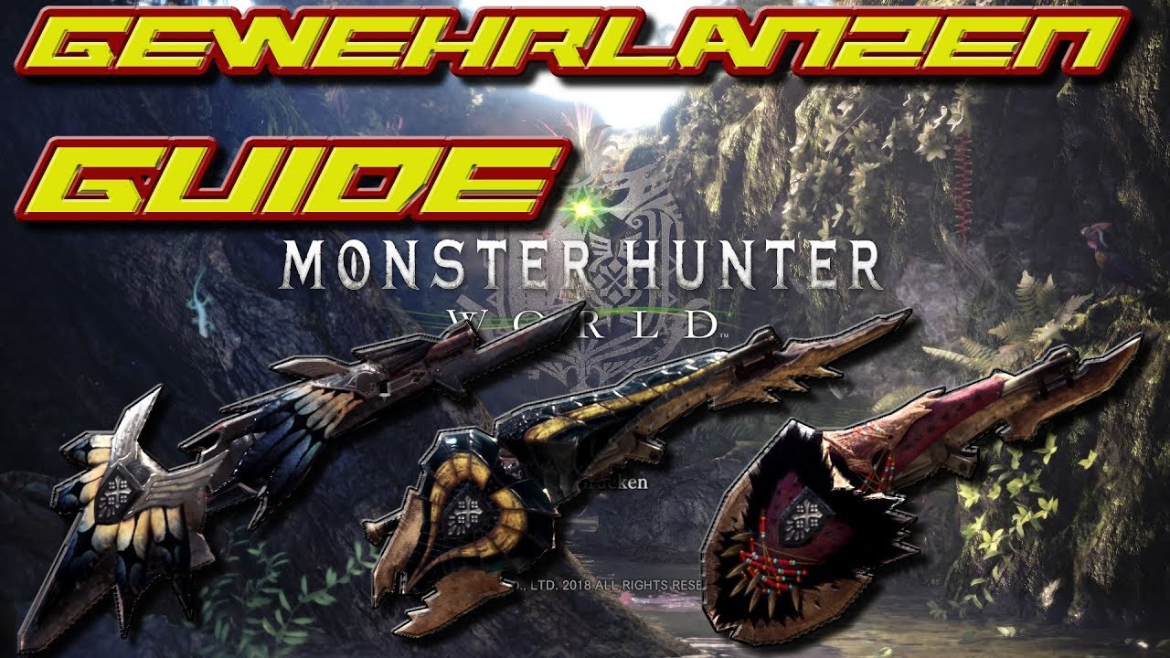 Gewehrlanzen Guide - So wird sie richtig benutzt | Monster Hunter World