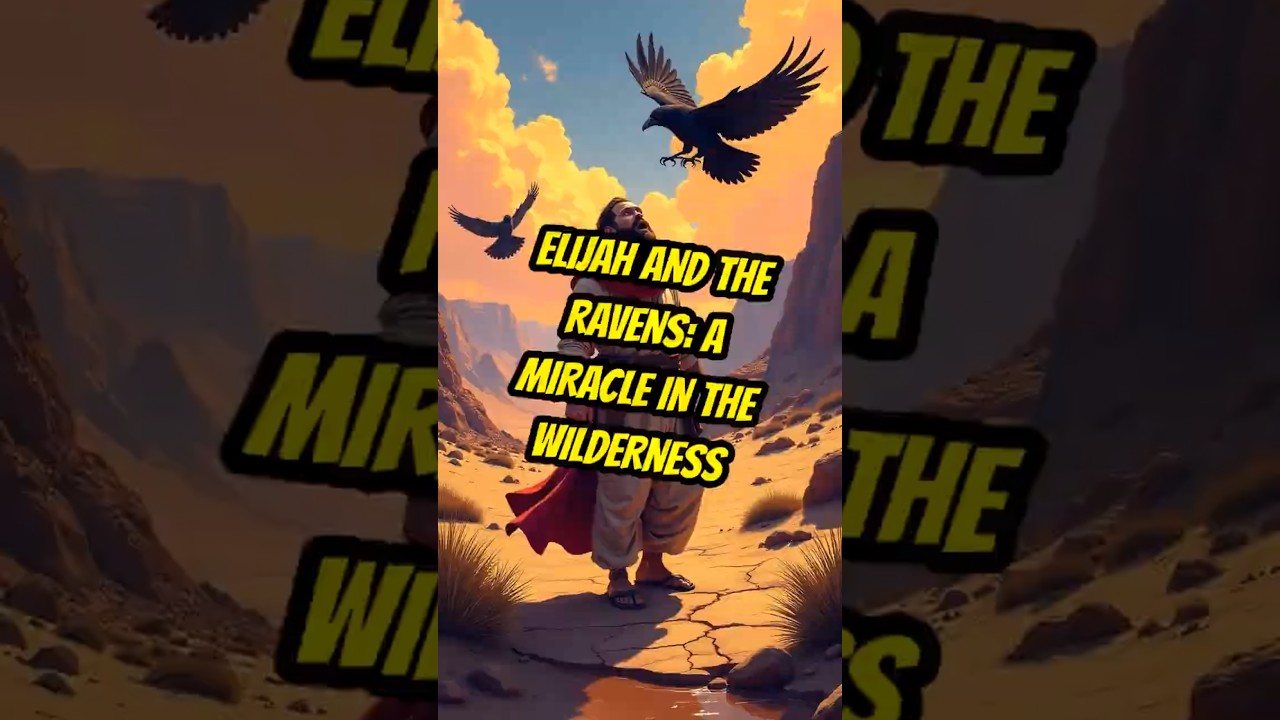 Elijah and the Ravens: A Miracle in the Wilderness