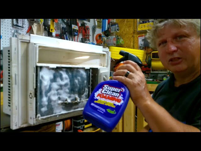 How To Clean A Window Air Conditioner Without Removing It From The Window Or Wall class=